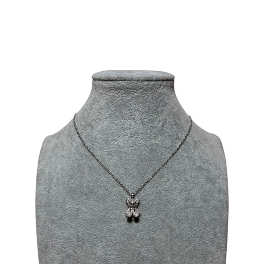 Collana teddy ice silver